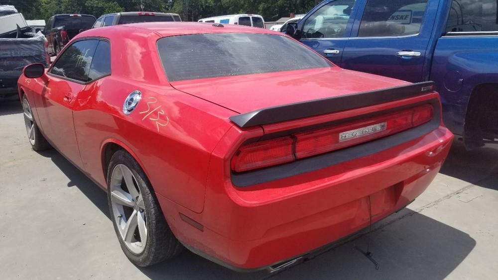 09 DODGE CHALLENGER SRT8 INTERIOR DOOR TRIM PANEL RIGHT PASSENGER BLACK