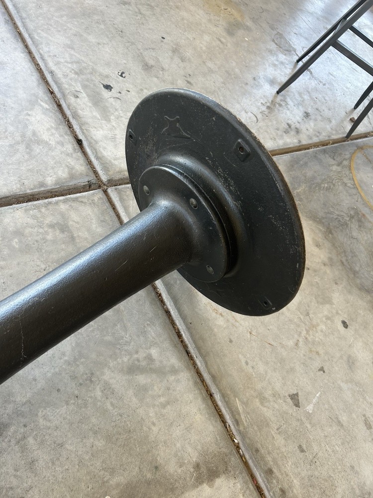 Vintage Cast Iron Base Table Stand Industrial 200lbs