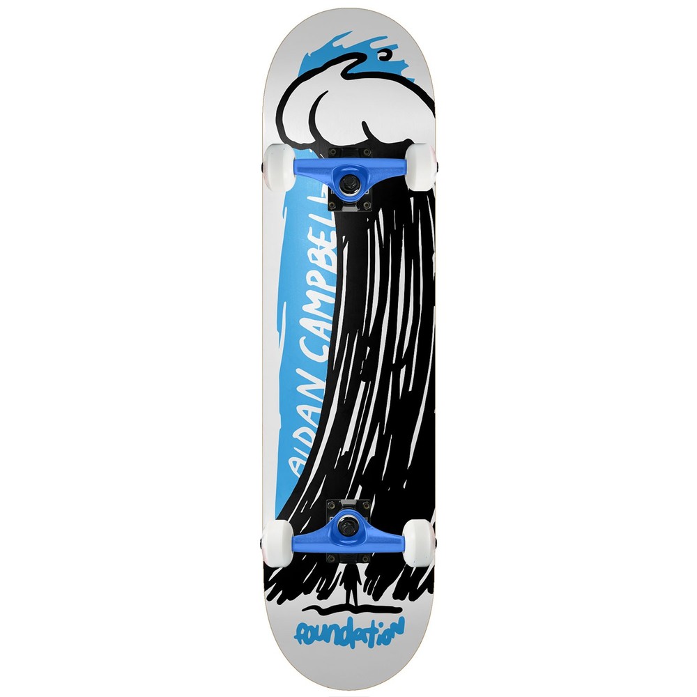 Foundation Skateboard Assembly Campbell Impending Doom 8.5" x 32.38" Complete