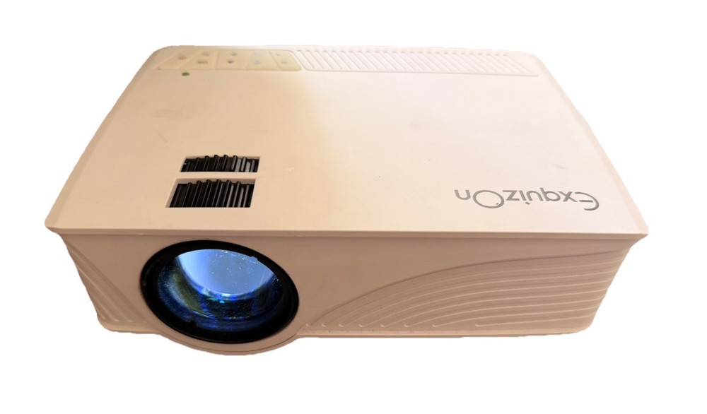 ExquizOn Mini White Projector - TESTED