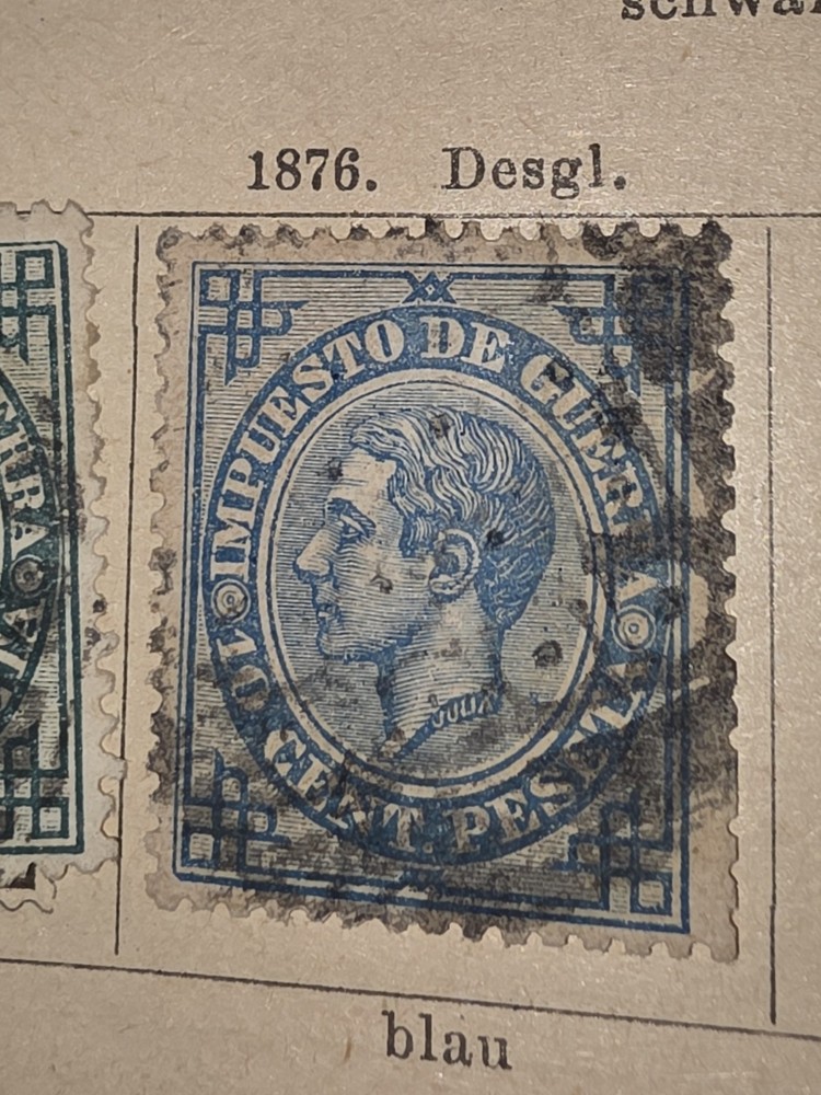 Foreign Spanien 10c Stamp Used - #I207