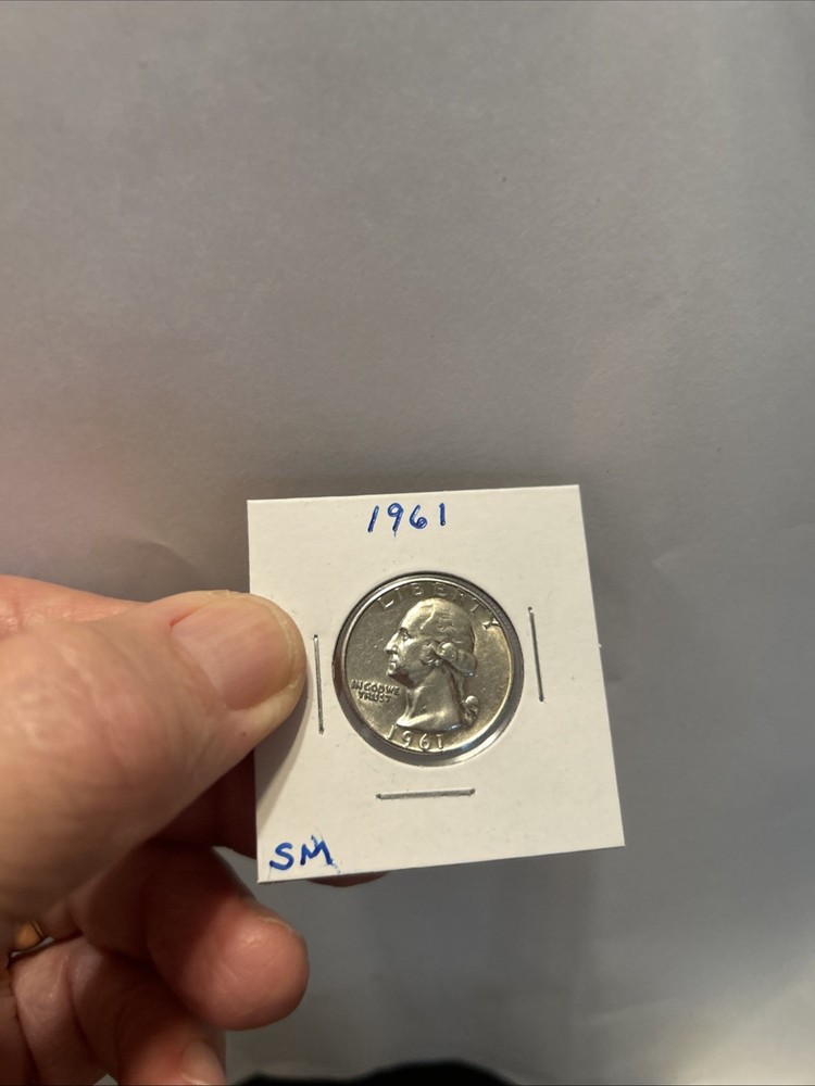 1961 25C Washington Quarter - (SM)