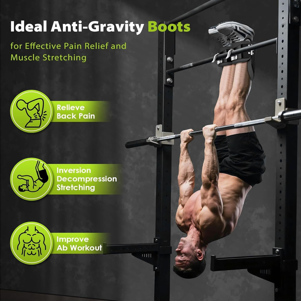 New anti Gravity Inversion Boots for Decompression Stretching, Back Pain Relief