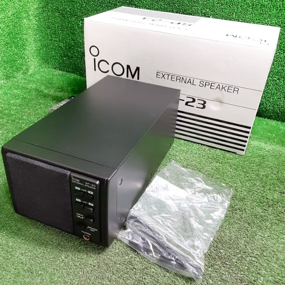 Icom SP-23 External Speaker Headphone Jack Unused