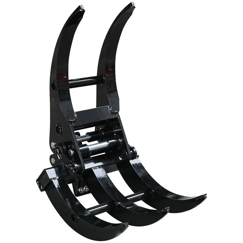 Heavy-Duty Mini Excavator Attachment Grapple Wide Grapple 0.8-2 ton Small Digger