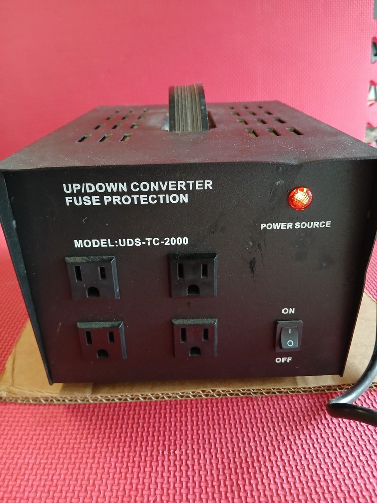 MULTI STAR, 2000 Watt  220V/110V Step Up/Down Voltage Converter Transformer