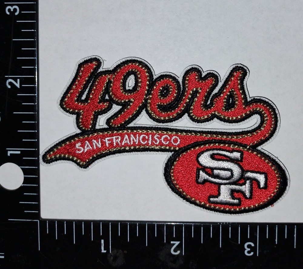 SAN FRANCISCO 49ers IRON ON PATCH