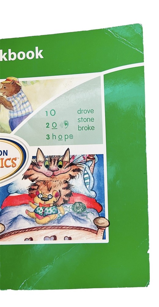 Hooked On Phonics Green Workbook ONLY Learn to Read