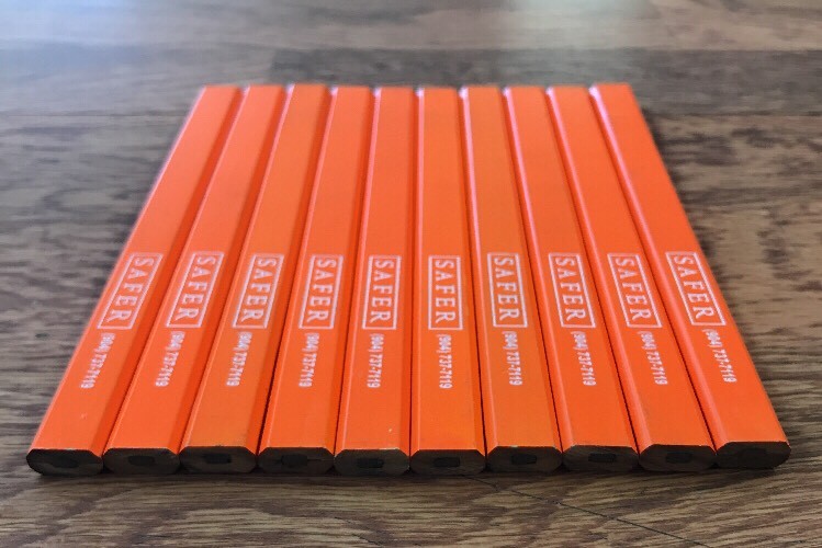 10 Pack Contractor Carpenter Pencils