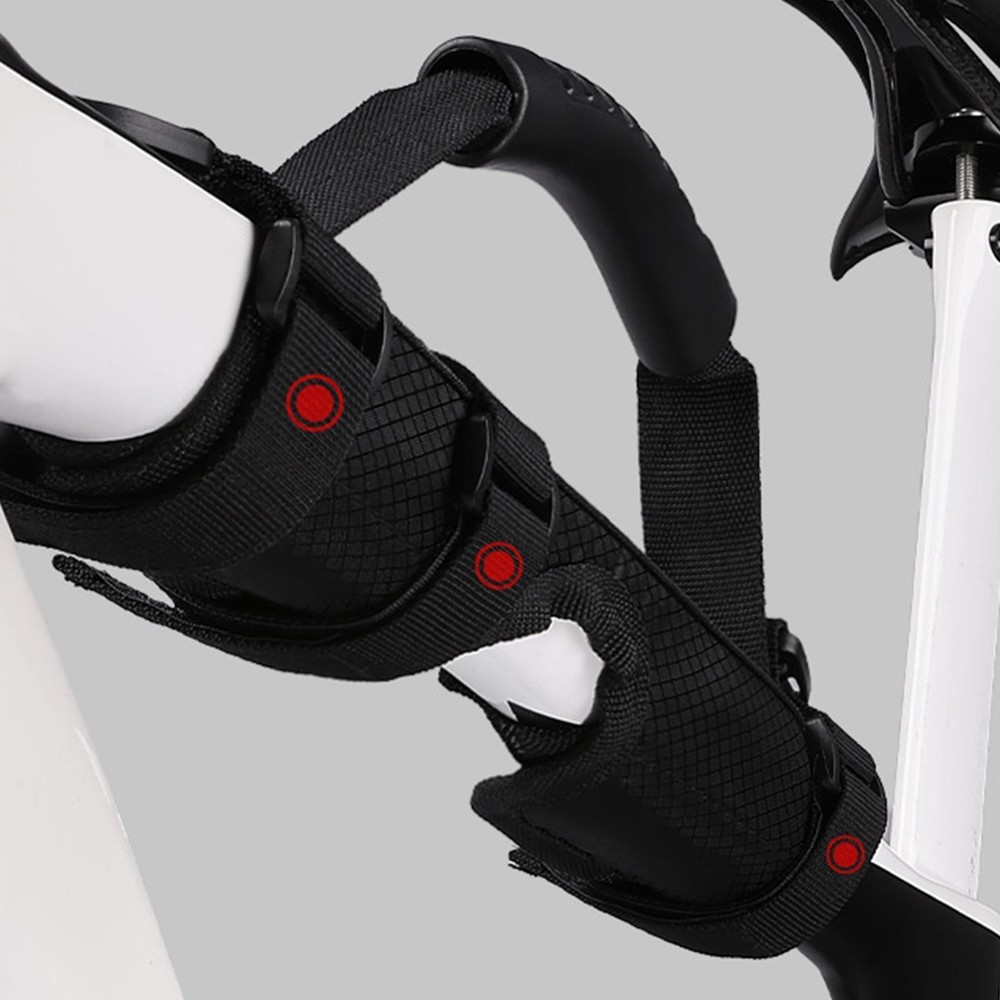 Folding Bike Carry Handle and Shoulder Strap Practical