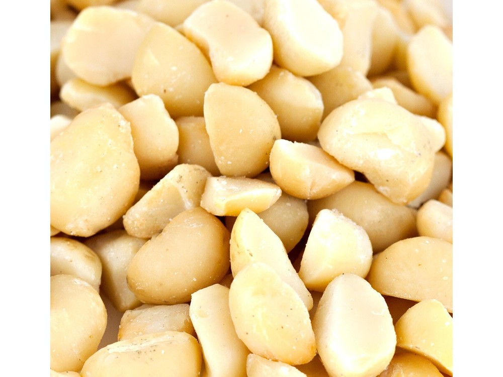 Dry Roasted No Salt Macadamia Nuts 1 Pound