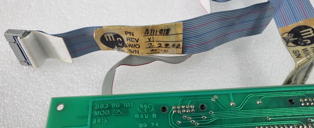 MRC PCB KEYBOARD CONTROL 883-96-000 BIN#29