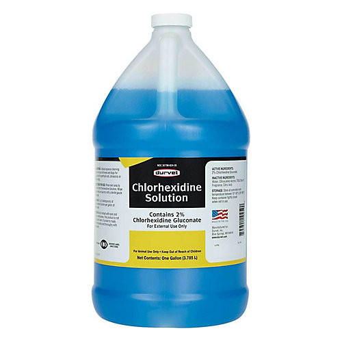 Chlorhexidine Solution 2 Per For Horses/Dogs 1Gal