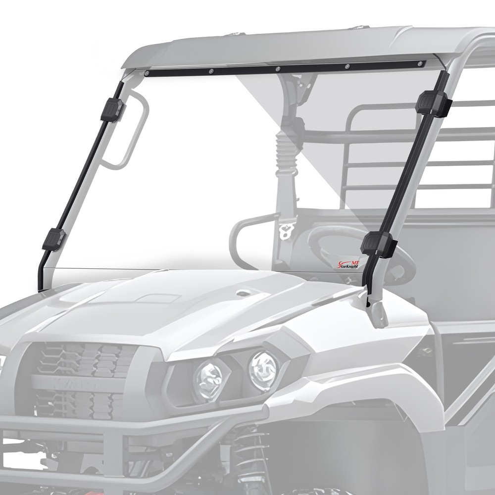 For Kawasaki Mule PRO-MX PROMX 2019-2026 Front Windshield Clear Window