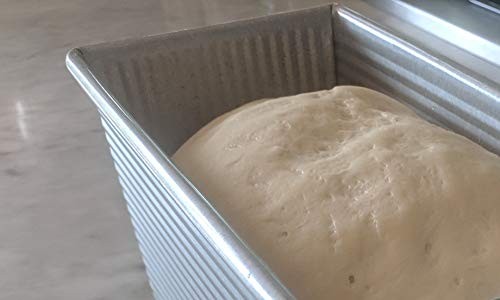 Bakeware Pullman Loaf Pan, Large, Silver 13 x 4 No Lid