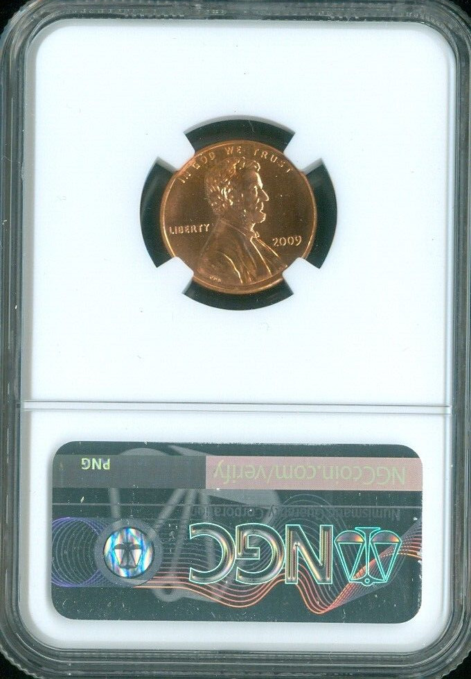 2009 Lincoln Cent Presidency NGC MS66 RD QUALITY