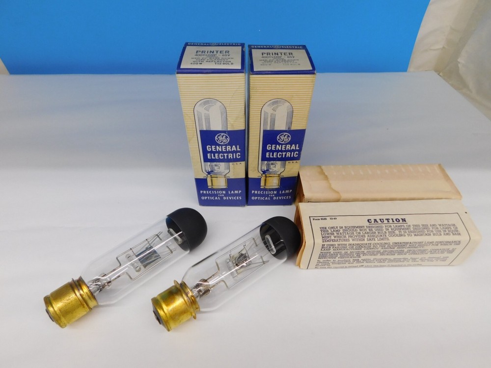 2pcs GE 400T12/2P Printer Lamp  Bulb