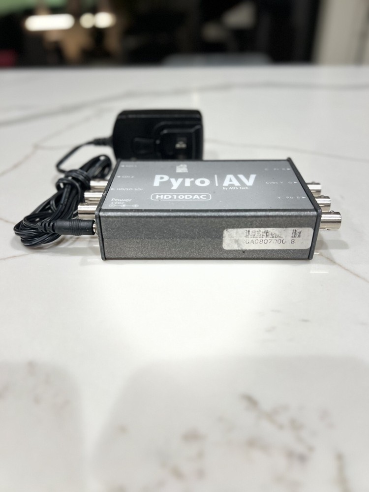 PYRO AV HD10DAC Multi-Rate 10-Bit HD/SD-SDI to Analog Video Encoder