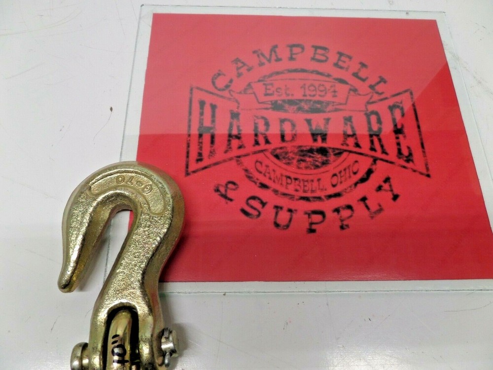 Auto Body Frame Machine Pull Chain 3/8" x 6' Grade 70 with 3/8" Grab Hook