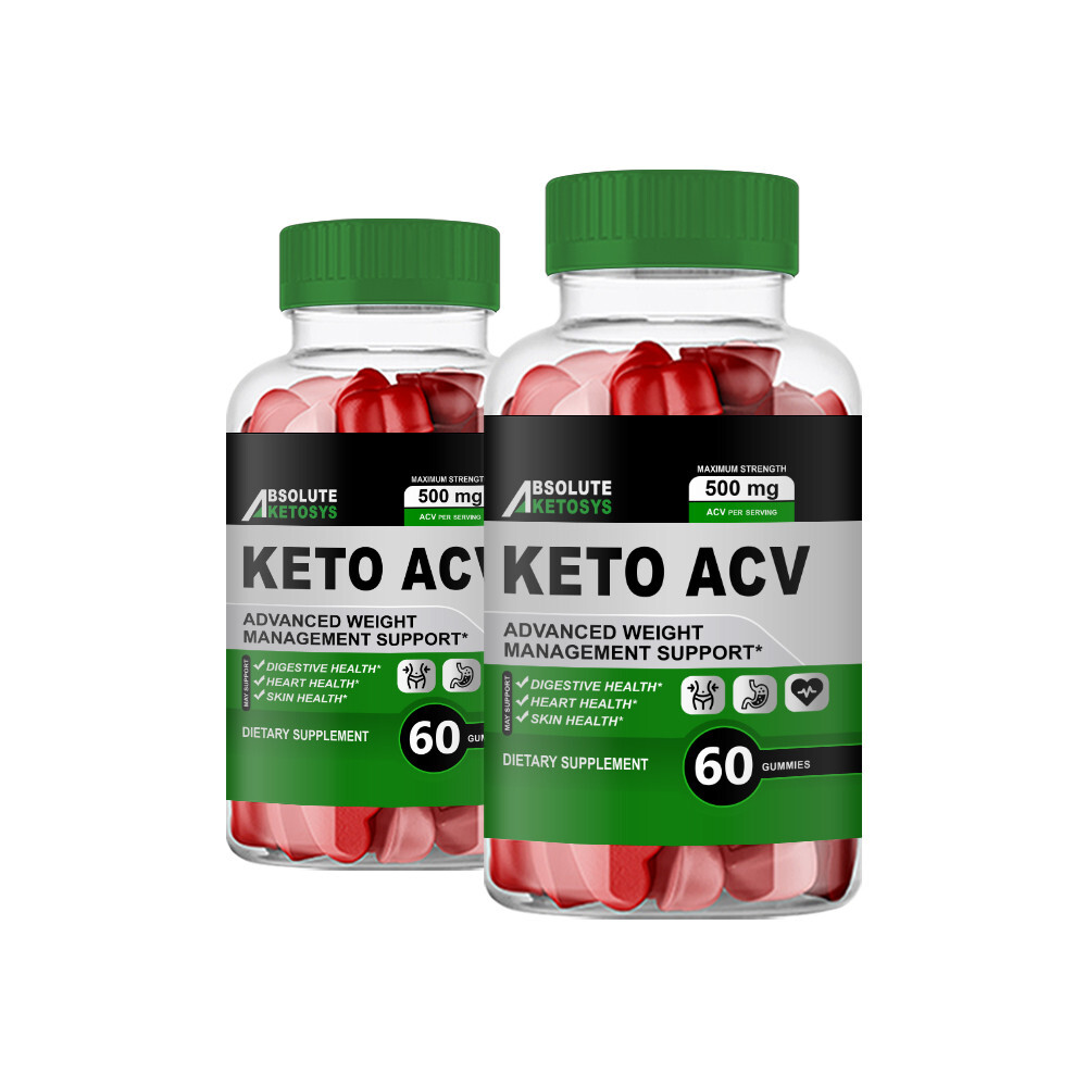 Absolute Ketosys Gummies - Absolute Ketosys Keto ACV Gummies (2 Pack)