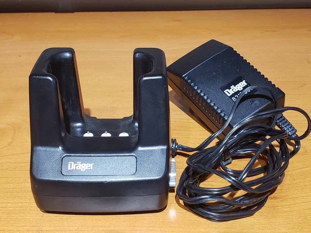 Drager Pac III Interface Cradle 4530052 with Pac-3 Charger 8315635 Charging