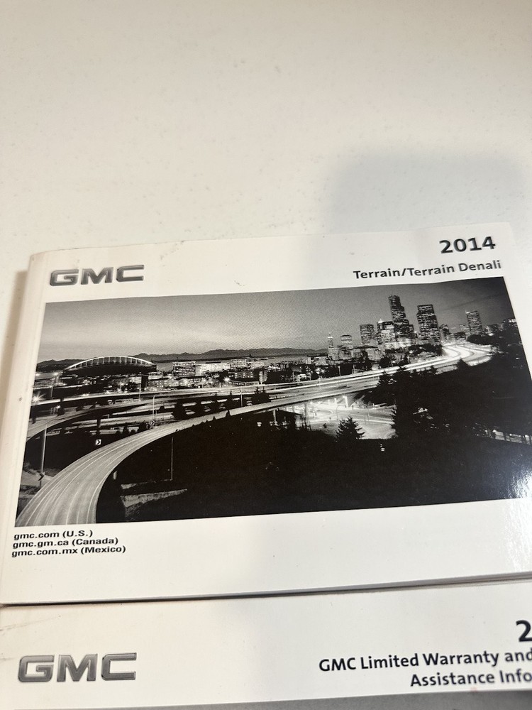 2014 GMC Terrain Denali Owner's Manual Set