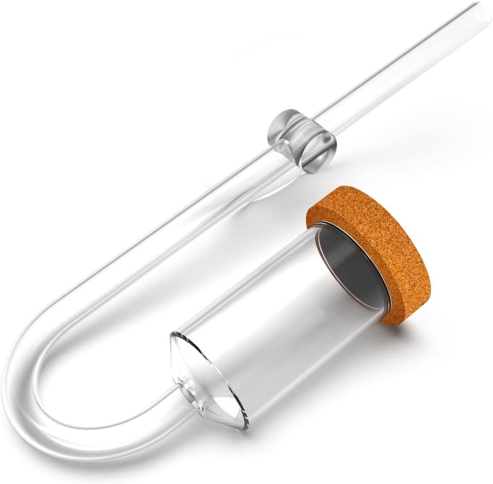 Compact M-17mm CO2 Diffuser - Micro-Porous Ceramic for Fine Bubble Distribution