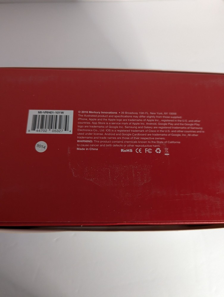 NEW EVO VR Headset Virtual Reality Headset Open Box