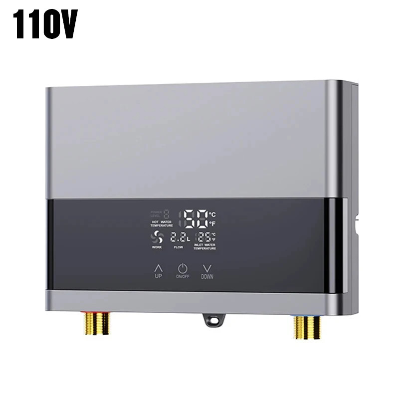 220V Instant Water Heater Bathroom Kitchen Wall Mounted Electric Water Heater