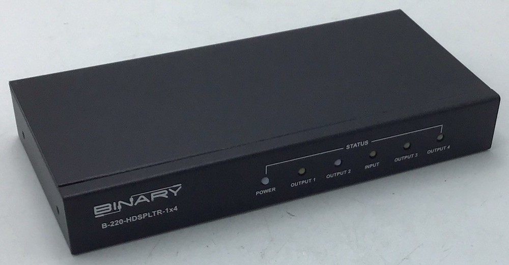 Binary B-220-HDSPLTR-1x4 HDMI Splitter i313