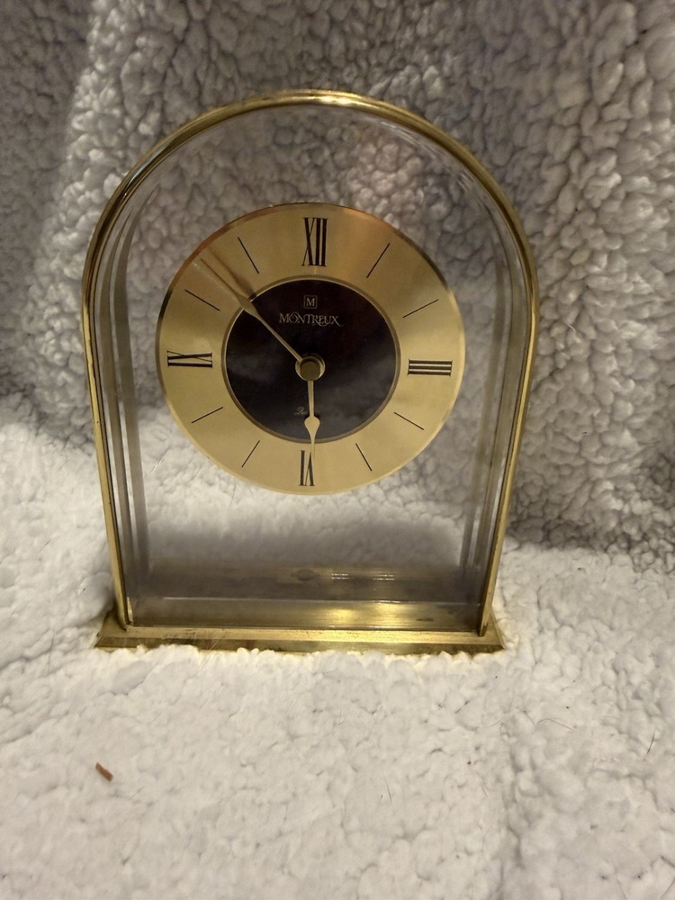 Vintage Montreux  Clock Desk Clock