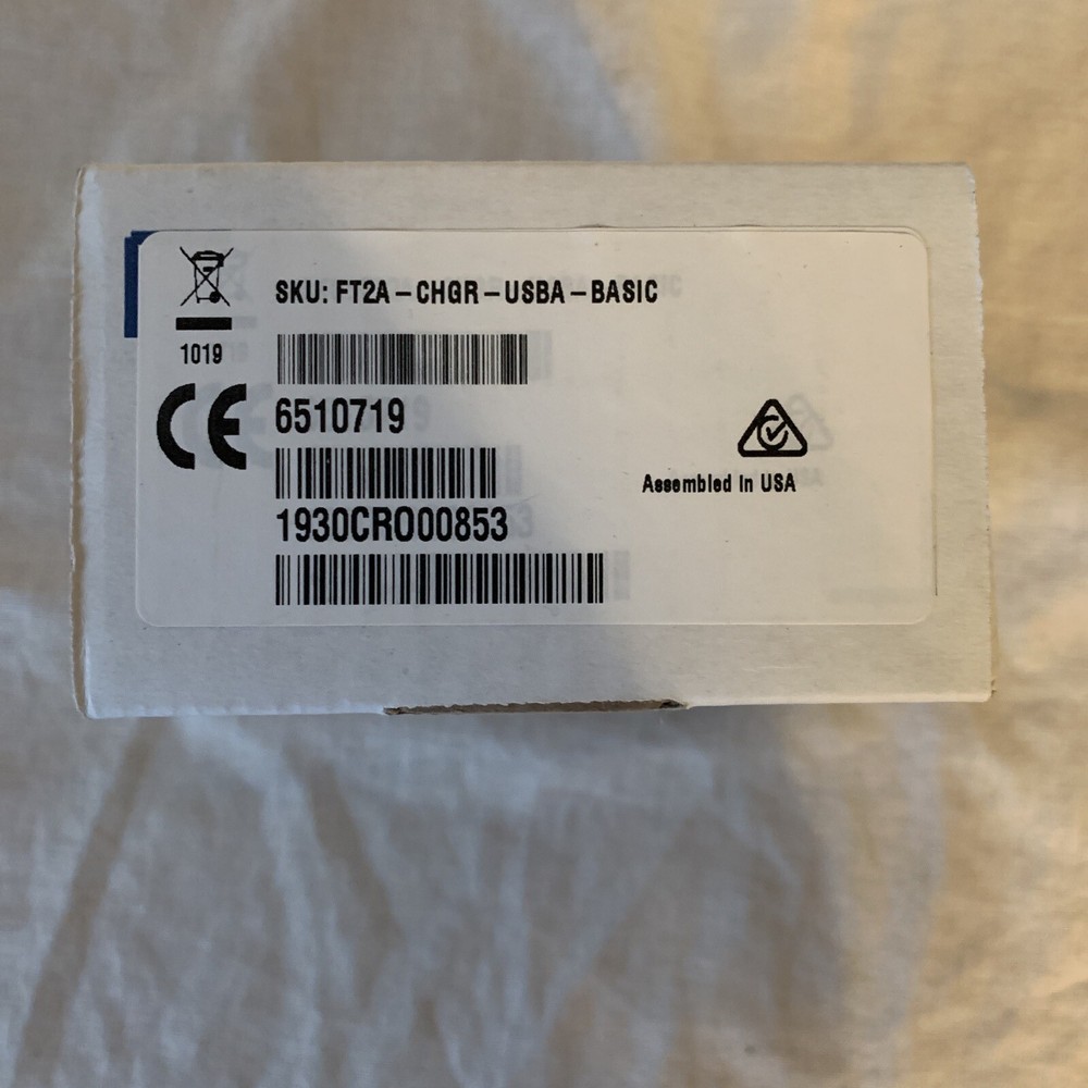 Crestron FT2A-CHGR-USBA-BASIC USB Rapid Charging Module for FT2 Series. Sealed