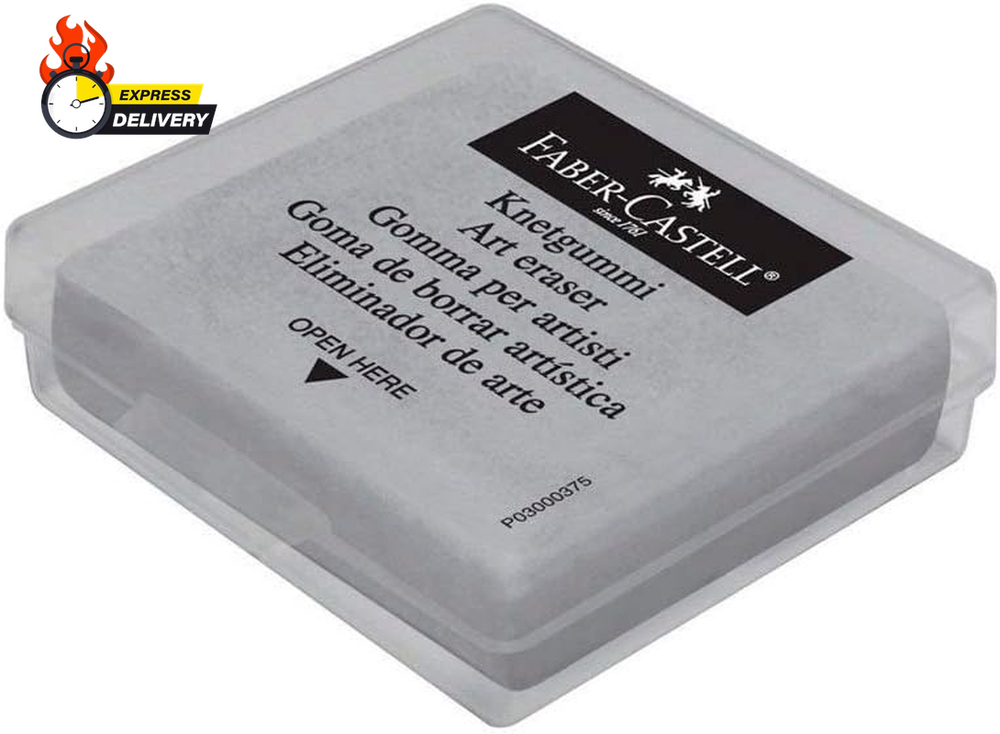 Kneaded Eraser with Case, Grey