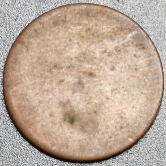 Error: Unplated Zinc Cent Blank Type I Very Scarce 11