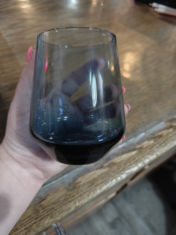 XX- Extended Base Blue Glass Globe
