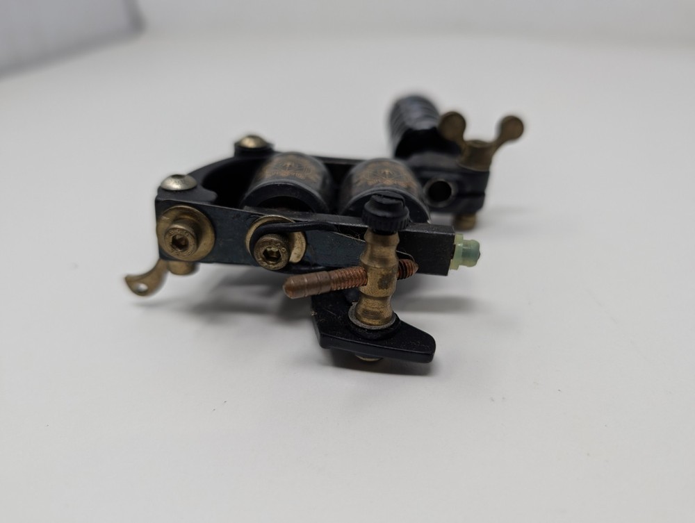 Dragonhawk Golden Trident Coil Tattoo Machine Black (E3)