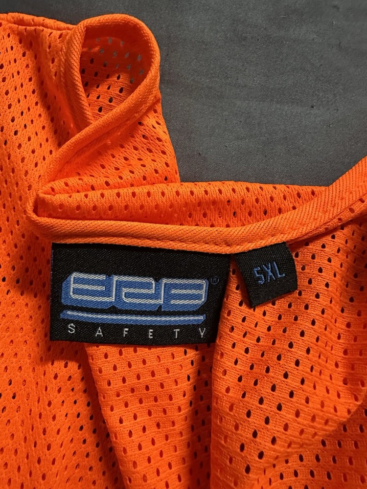 Reflective Material Vest 5xl Orange