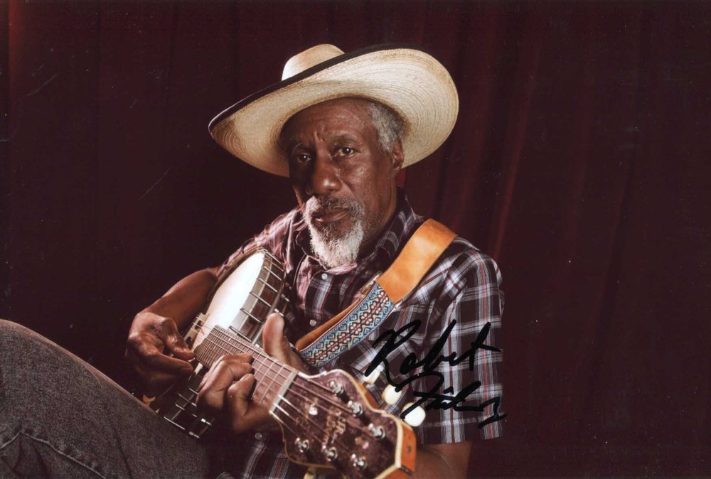 BLUES SINGER Robert Finley autograph, IP signed photo