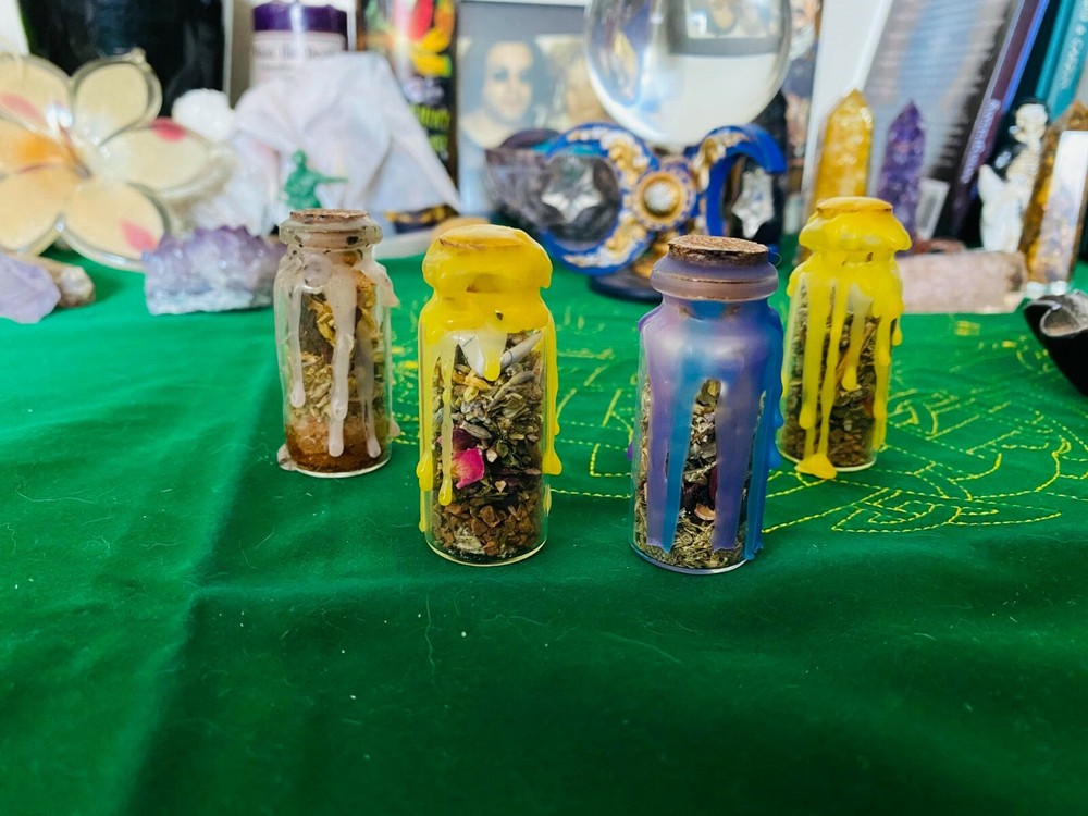 Custom Spell Jar - Chakra Alignment, Healing