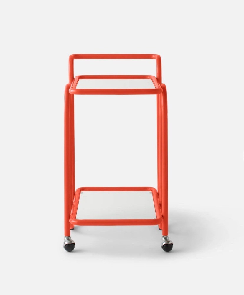 Schoolhouse Lolly Bar Cart Persimmon