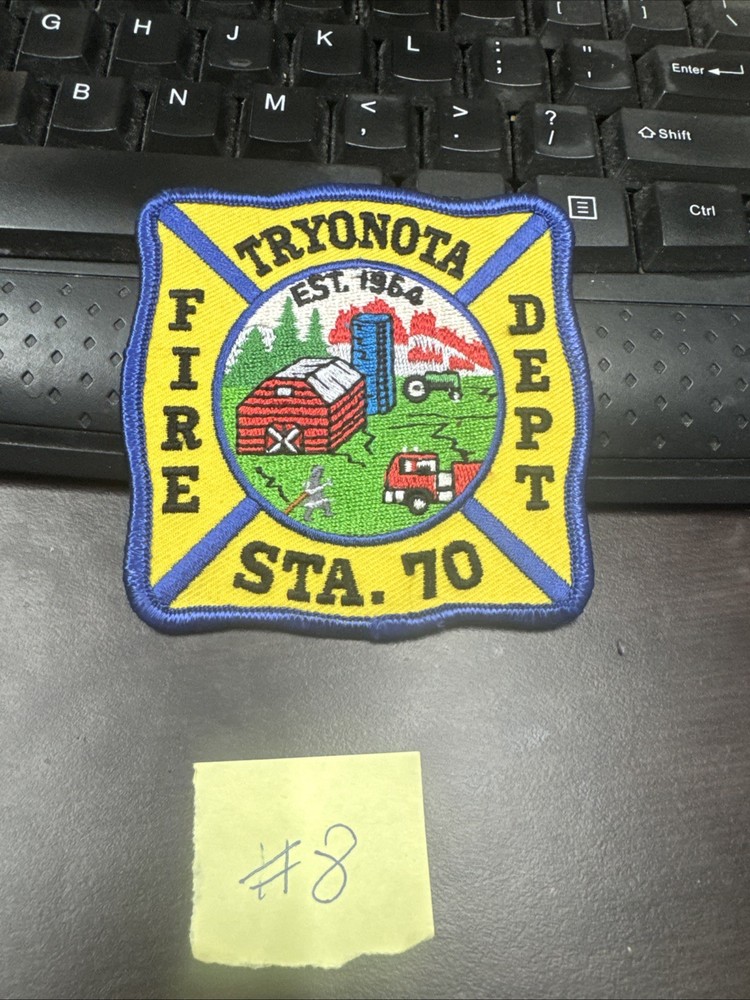 Tonya Fire Department Station #70 Patch