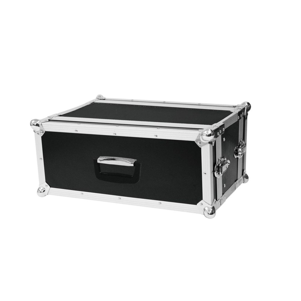 ROADINGER Effect Rack CO DD, 4HE, 24Cm Deep, Black