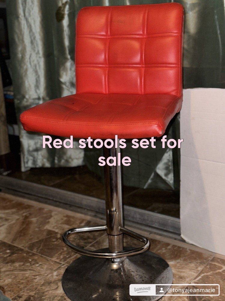 Red Stools