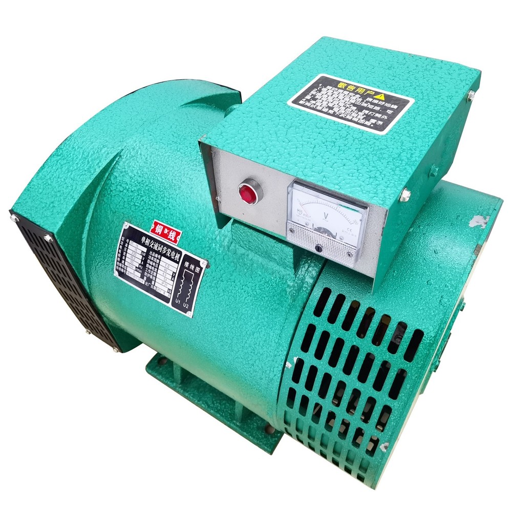 Diesel-driven Generator Single Phase Pure Copper Brush Alternator 220V