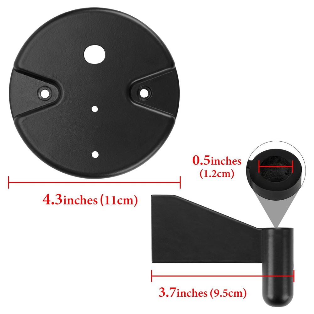 for Creators Microphone Boom Arm Wall Mount Adapter Wall Mount Microphone Hol...