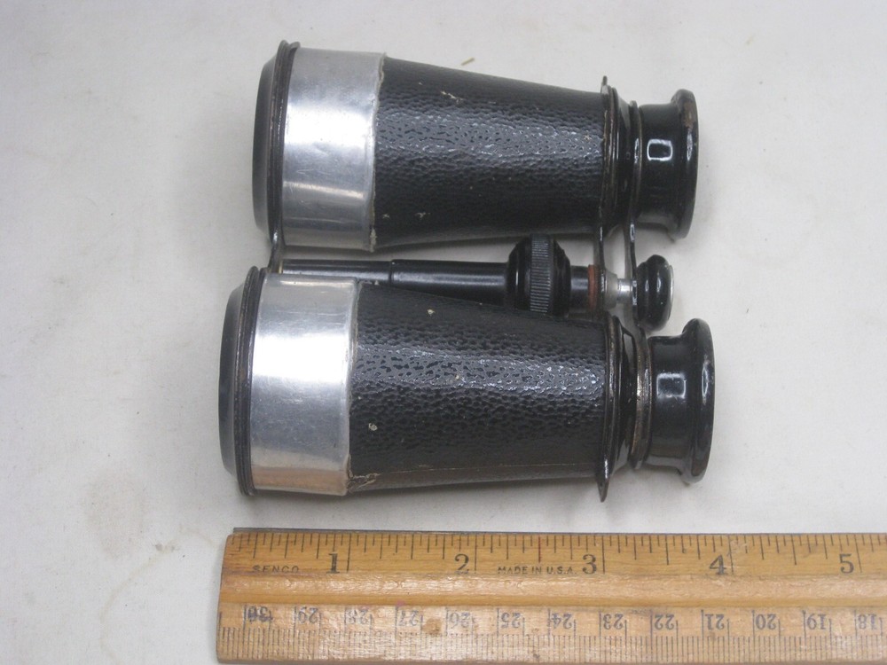 vintage binoculars binocular w/ built in dry compass