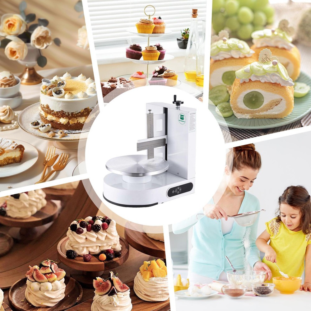 Automatic Cake Cream Spreading Machine Cake Icing Coating Spatula Spreader NEW