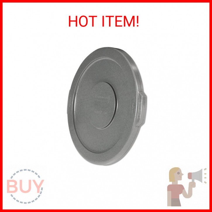 LID FOR BRUTE 10GAL CONTAINER GRAY