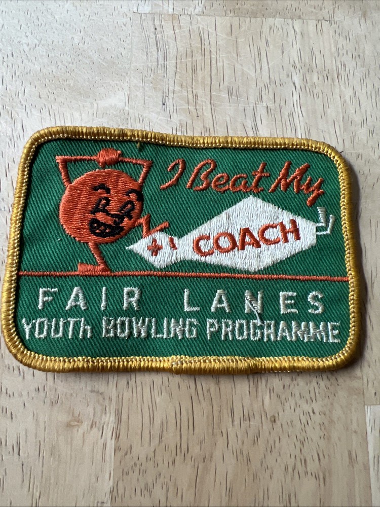 Fair Lanes Youth Bowling Programme I Beat My Coach Patch