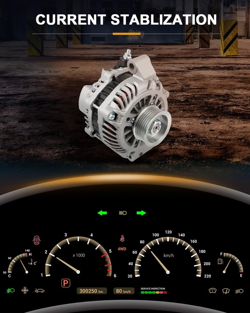 Alternator Compatible for Outlander 3.0L 2007-2009 Replace 11317